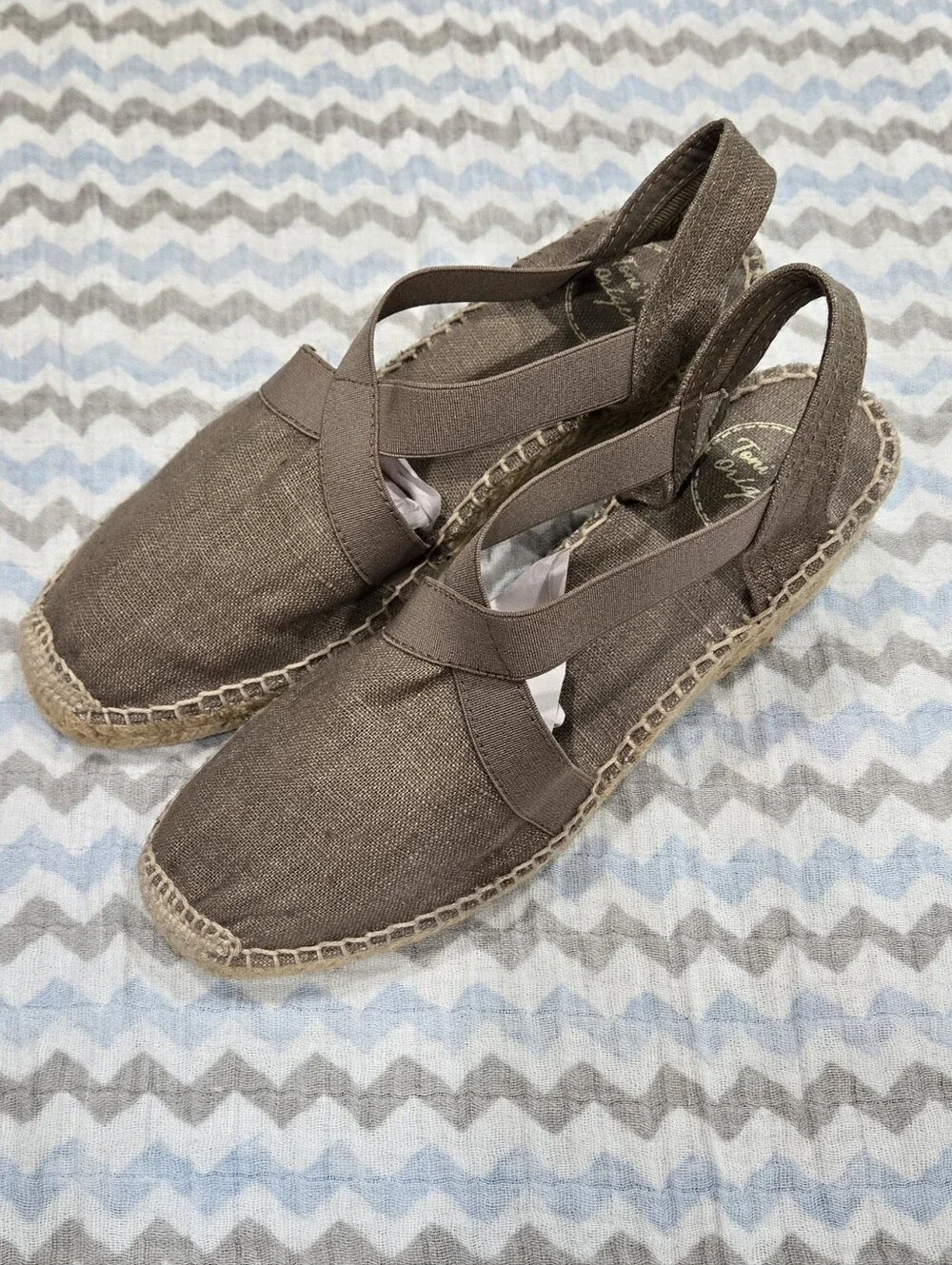 Made in Spain Espadrille Wedge Sandals - EU 37 / US 6.5-7